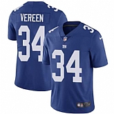 Nike New York Giants #34 Shane Vereen Royal Blue Team Color NFL Vapor Untouchable Limited Jersey,baseball caps,new era cap wholesale,wholesale hats